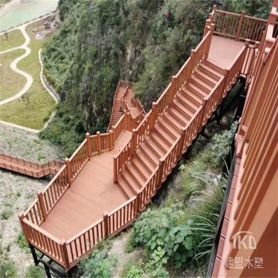 廊坊景区木塑栈道施工